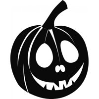 Rienda Libre Graphics - Decomural Pumpkin Head Halloween Ws-17797