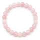 thumbnail image 1 of Pulsera piedra cuarzo natural en 8mm Rosado, 1 of 3