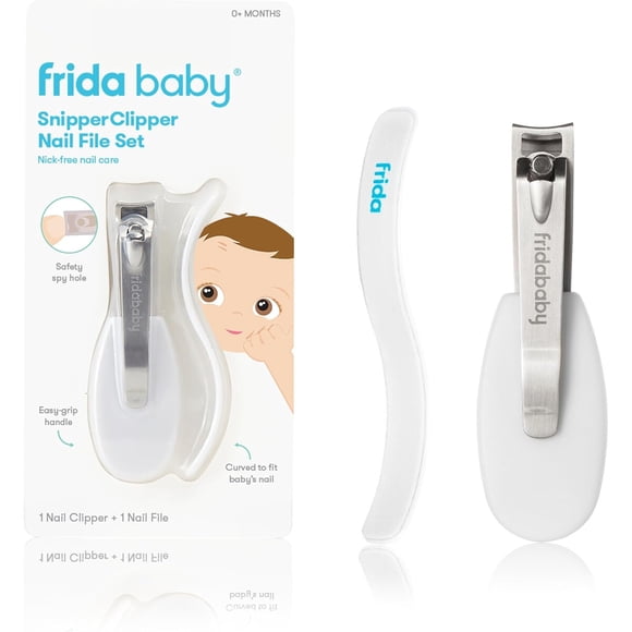 Cortauñas Fridababy NailFrida para Bebé con Lima y Seguridad