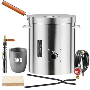 Horno De Fusión De Propano Vevor, Kit De Fundición De Metal A Gas, 8 Kg
