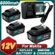 thumbnail image 1 of Paquete de 3 6000mAh Makita 12v Max CXT Batería Li-ion +cargador Dc10wd set Reemplazo para BL1016 BL1015 BL1020B Reemplazo para Makita Tool DF031D DF0331D TD110D JR103D JR105D HSS01D MP100DZ HP332..., 1 of 11