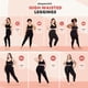 thumbnail image 4 of Leggins de compresión SHAPERMINT Tummy Control para mujer, negros, 4 of 8