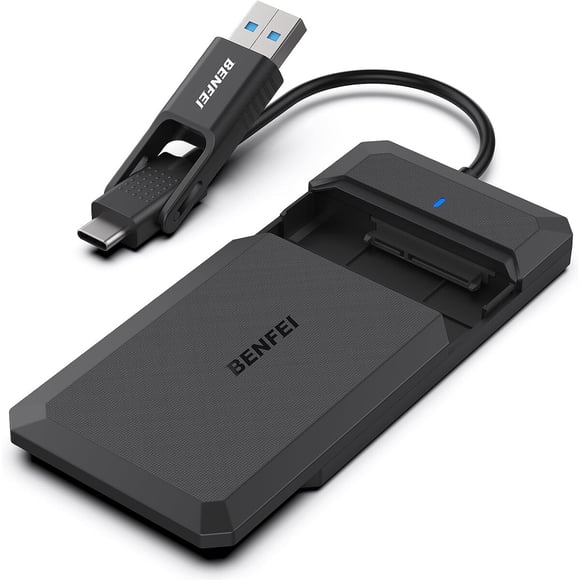 BENFEI 2.5 Inch SATA to USB Tool-Free External Hard Drive Enclosure