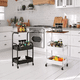thumbnail image 3 of Carrito Organizador Utilitario De 3 Niveles Con Mesa De Madera Blanco., 3 of 6