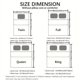 thumbnail image 4 of 2/3pcs Soft and Skin-Friendly Building Blocks Duvet Cover Set for Bedroom and Guest Room - Includes 1 Duvet Cover and 2 Pillowcases - Enhance Your Sleep Experience, 4 of 5