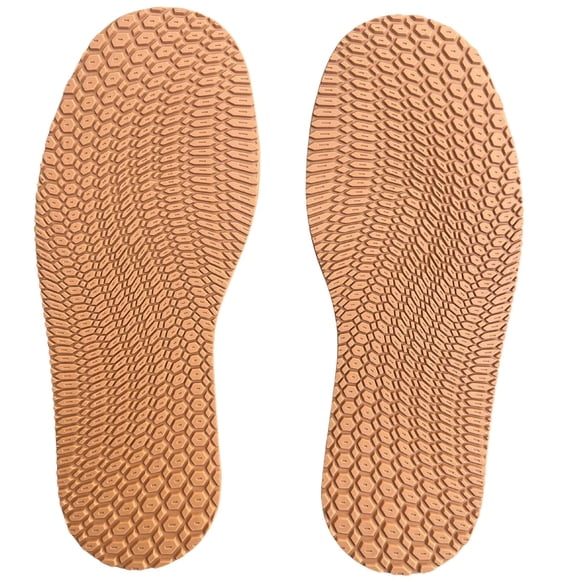 Suela de goma antideslizante para reparación de calzado, 4 mm de grosor (1 par)