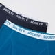 thumbnail image 3 of Bóxer Hombre Bipack Mix Liso Azul/Negro Corona, 3 of 5