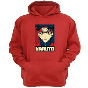 Genérico - Polerón Canguro Naruto Rojo Talla Xl Unisex