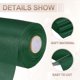 thumbnail image 3 of Rollo de Cinta de Satén Uxcell, Cinta para Envolver Regalos para Kit de Ceremonia de Corte Inauguración Gran Lazo de Coche Faja de Silla DIY Costura Verde Oscuro, 3 of 6