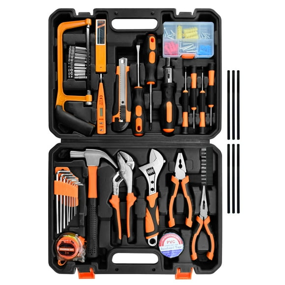 Juego De Herramientas Kit De Herramientas De Reparación Del Hogar De 148 Piezas Con Estuche