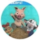 thumbnail image 3 of Alfombra Redonda Jakers! Las Aventuras De Piggley Winks 60cm, 3 of 6