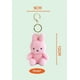 thumbnail image 2 of Llavero de peluche rosa MSGlobal 13 cm, 2 of 5