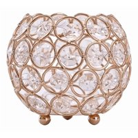 Genérico - Set 2 Portavelas Decoración Hogar Mesa Bola Brillante Jhn