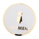 thumbnail image 1 of Letrero Para Puerta De Baño Calcomanías De Baño Pegatinas De Pared Letrero De Baño Masculino Y Femenino Estilo E, 1 of 6