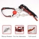 thumbnail image 3 of 3pcs Bondage Kit With Ball Gag Nipple Clamps Whip And Feather Tickler For Adults, 3 of 3