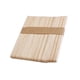 thumbnail image 1 of 50 piezas de palo de paleta de madera plana palitos de helado de madera bricolaje modelo de construcción 114 x 10 x 2 mm, 1 of 5