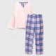 thumbnail image 1 of Pijama Polar Escoces Mujer Rosado, 1 of 3