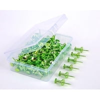 Yuanholumid - Alfileres De Metal, 100 Unidades, Para Coser Tablas De Corcho, Suministros De Oficina