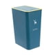 thumbnail image 4 of Cubo De Basura Con Tapa Cubo De Basura Multifunción Para Baño Sala De Manualidades Cocina Azul Oscuro, 4 of 5