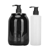 Magideal - Calentador De Aceite De Masaje Para Una Sola Botella Con 2 Botellas Vacías, Calentador De Aceite Pequeño Profesional Multifunción Para Salón De Spa, C Negro