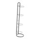 thumbnail image 2 of Almacenamiento De Bolas Vertical, Estante De Almacenamiento De Baloncesto De Metal Para Interior, Hogar, Sala De Estar, Negro, 2 of 3