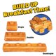 thumbnail image 3 of Máquina para hacer gofres Waffle ¡Guau! Antiadherente eléctrico Building Brick, 3 of 9