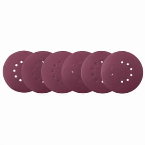 Scheppach - Set Lija Circular Lijadora Pared 6Un G80, G100, G120, G150, G180, G240 - Schepach