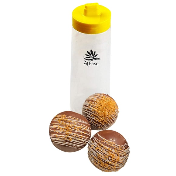 Botella de llovizna ATEASE para bombas de chocolate caliente de 300 ml