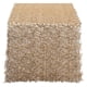 thumbnail image 1 of Rollo de mesa DII CAMZ38207 con lentejuelas doradas de 5 m x 30 cm, 1 of 7