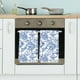 thumbnail image 3 of Juego de 2 paños de cocina AnyDesign Chinoiserie Floral, azul y blanco, 3 of 3