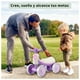 thumbnail image 4 of Triciclo Infantil bambi luces y sonidos púrpura, 4 of 7