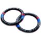 thumbnail image 5 of Pegatina de fibra de carbono para el botón de arranque y parada del motor de coche BMW Serie 3 E90, E92 y E93., 5 of 7