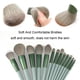 thumbnail image 2 of Set de brochas de maquillaje Koccido, 22 unidades, con bolsa de almacenamiento (verde), 2 of 7