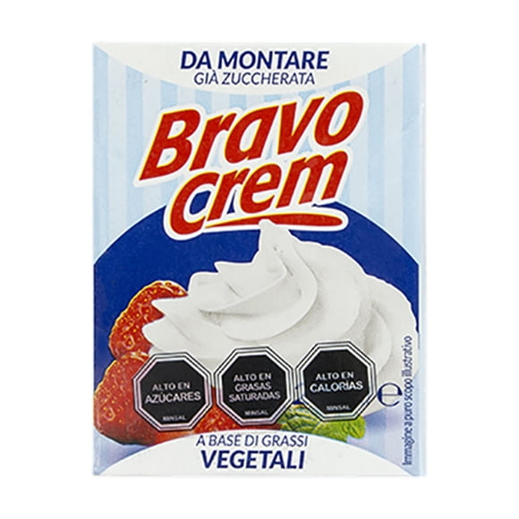 Crema Vegetal Azucarada, 200 ml