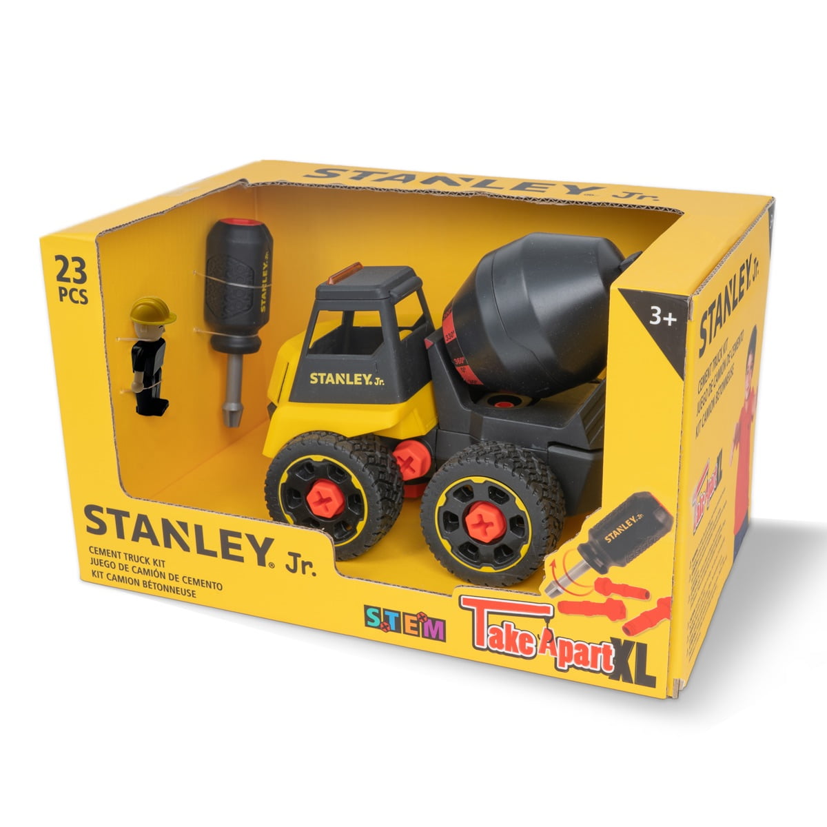 Stanley Jr - Camión De Cemento Desmontable 23pcs