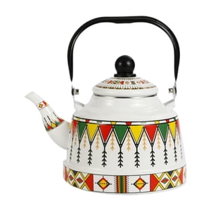 Bothyi - Hervidor De Agua Esmaltado De 1,7 L Para Estufa, Hervidor Decorativo Para Agua Caliente Para Té, Estilo A