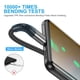 thumbnail image 2 of Cable USB a USB C HALIHALL, paquete de 3 m, nailon trenzado de primera calidad, 2 of 8