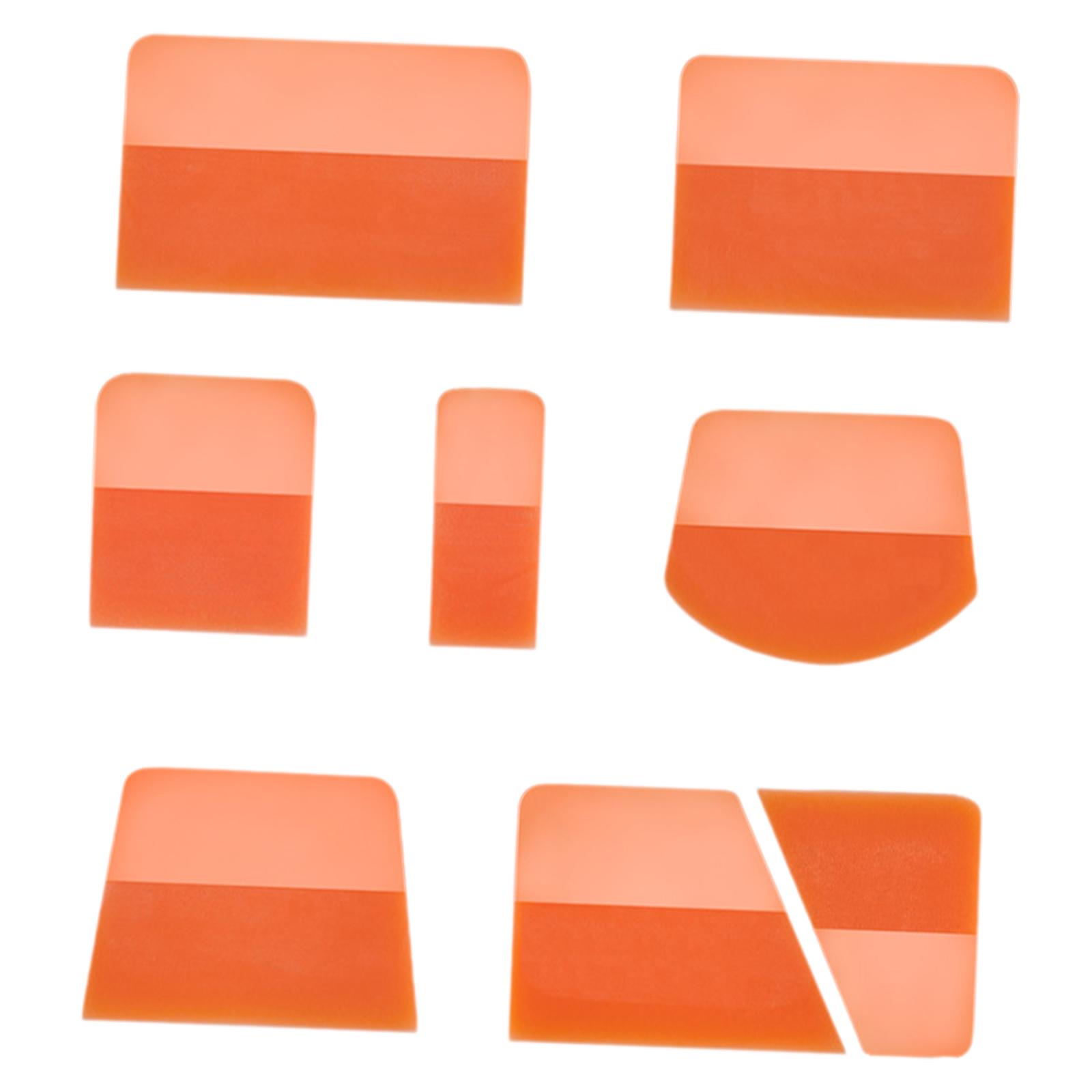 Magideal - 8 Espátulas Ppf Para Vinilo, Accesorios Prácticos, Espátulas De Tpu, Herramientas Para Tintado De Ventanas, Instalación De Vinilos Para Coches Y Papel Naranja