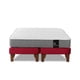 thumbnail image 1 of Cama Europea Zen Pro Tela Burdeo 2 Plazas, 1 of 4