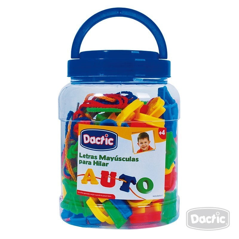 Dactic - Letra Mayúscula Hilar Plástico 96u