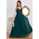 thumbnail image 1 of Vestido Largo Mujer Fiesta Gala Noche Escote V Bordados 2003, 1 of 3