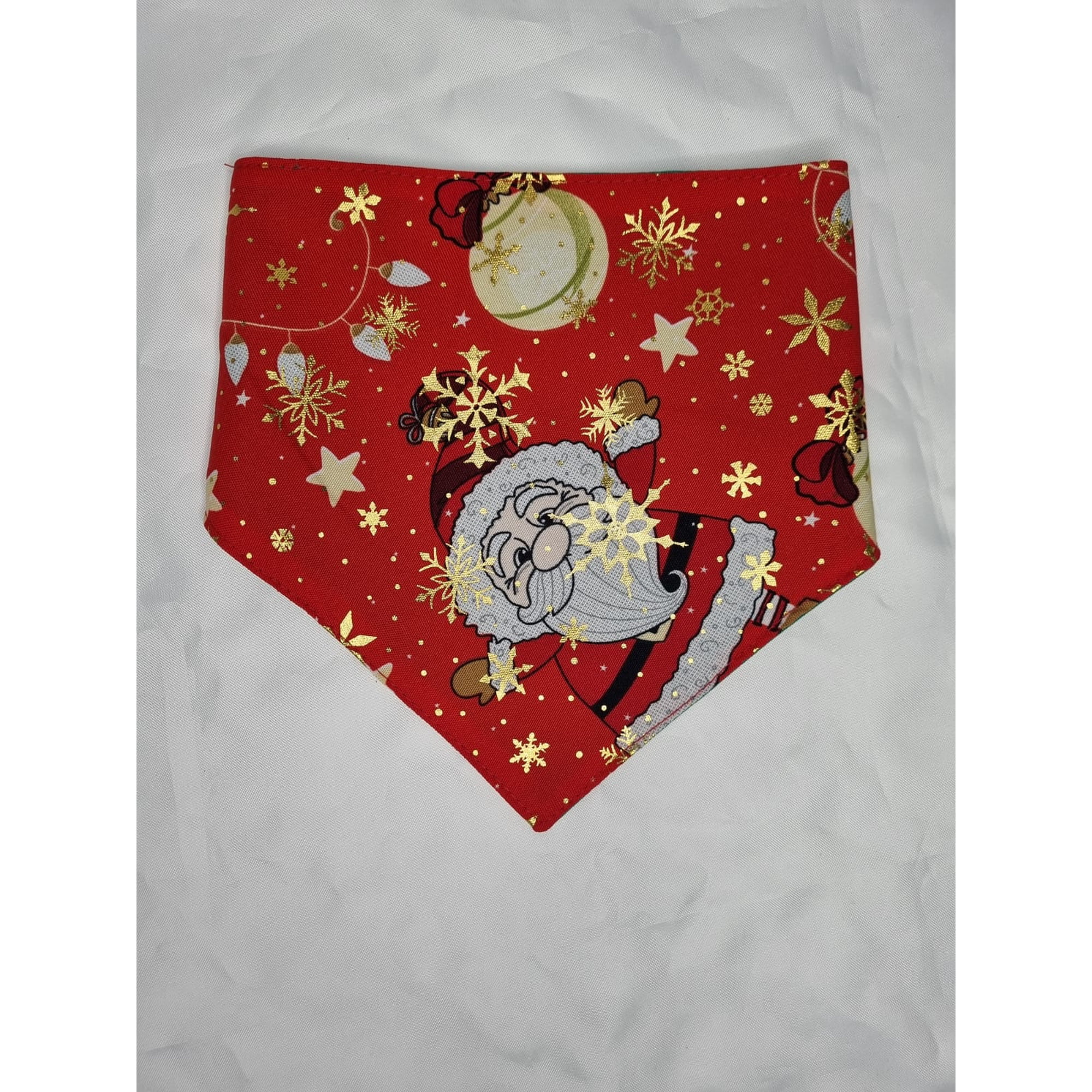 Bandana mascota viejo pascuero talla XXS