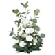 thumbnail image 1 of Flores Artificiales Centro De Mesa De Boda Mesas Decoraciones Flores Falsas Flor Blanca, 1 of 5