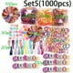 thumbnail image 1 of Colorful Hair Ties Set Hair Scrunchies For Girls Women, Elastic Ponytail Clips Holders Rubber Band For Hair, Traceless Hair Ropes Set Hair Elastics For Baby, 1 of 5