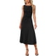 thumbnail image 2 of INSPIRE CHIC Vestido Formal Elegante sin Mangas para Mujer con Cintura Alta Fruncida y Línea A para el Trabajo M Negro, 2 of 5