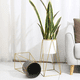 thumbnail image 4 of Porta Macetero Belug Pedestal Maceta Plantas Blanco Dorado Mediano, 4 of 5