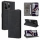 thumbnail image 4 of Funda Billetera para BLU G54 con Soporte - Cartera de Cuero con Ranuras Negro, 4 of 5