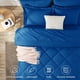 thumbnail image 2 of Juego de cama CozyLux King 264 cm x 229 cm 7 piezas Azul clásico, 2 of 9