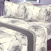 Mallorca - Juego De Sábanas T144 2 Plazas Catalina Grey