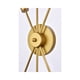 thumbnail image 4 of Aplique de Pared Living District Lucca de 3 Luces Estilo Mid-Century en Latón, 4 of 7